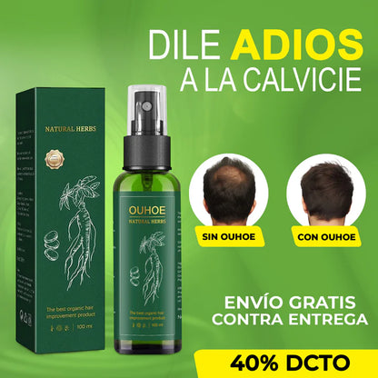Elixir OUHOE capilar para crecimiento y control de caída