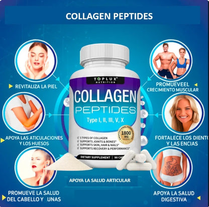 Collagen Peptides - 5 colágenos en 1