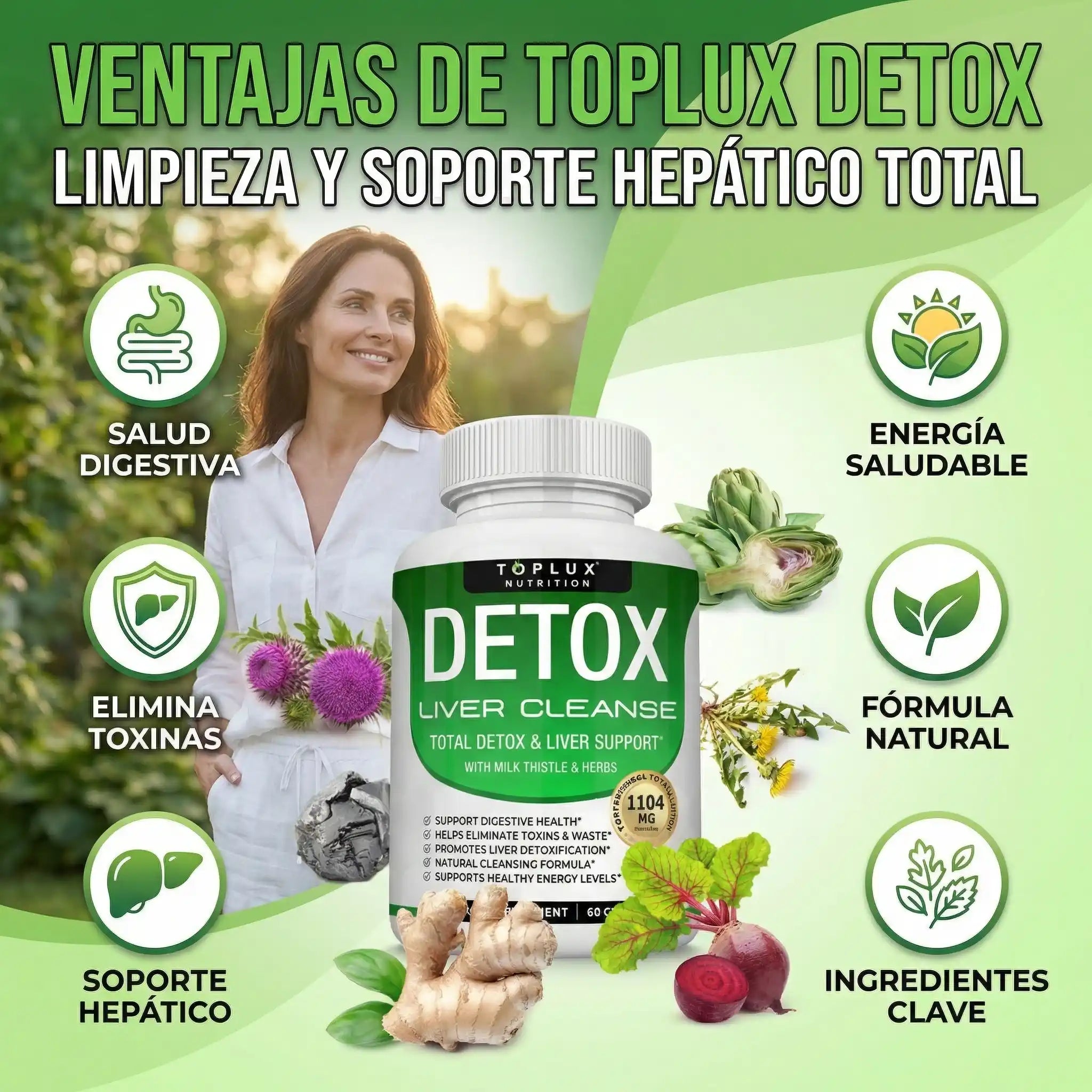 DETOX - Desintoxicación y limpieza del hígado